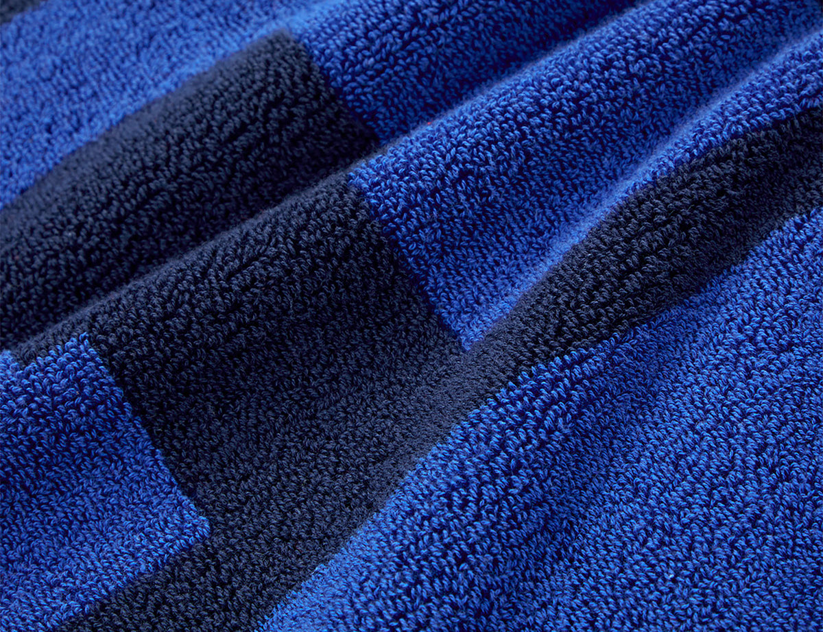 Drap de plage RL Signature Bleu Ralph Lauren