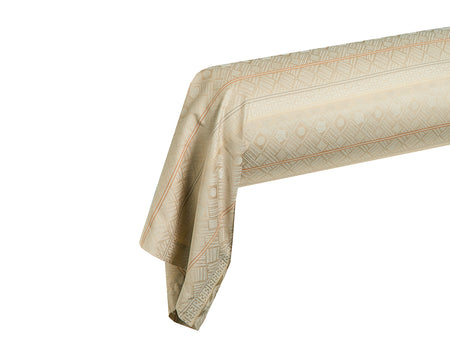 Taie de traversin Satin Jacquard - ALLEGRO Naturel