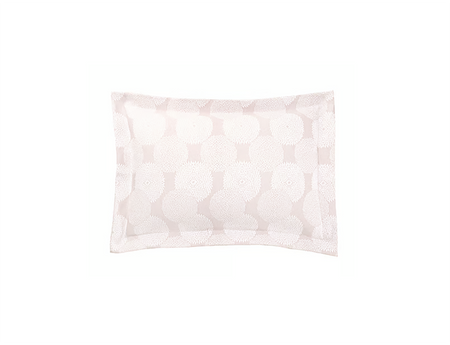Taie d'oreiller Coton et Polyester - DAHLIA Rose