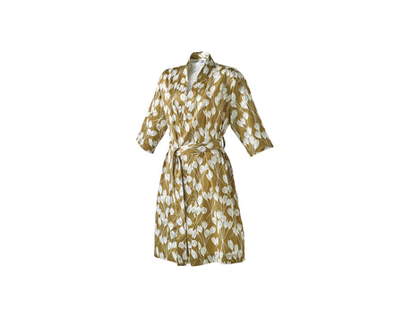 Kimono Satin de coton - ENVOLÉE Kaki