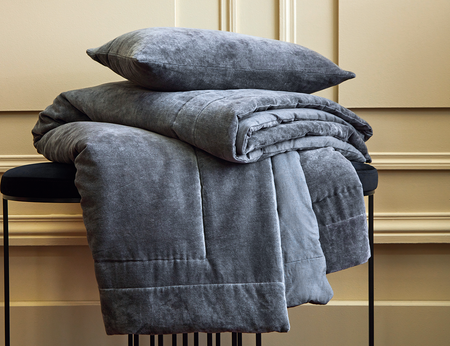 Plaid BYZANCE - Velours de coton