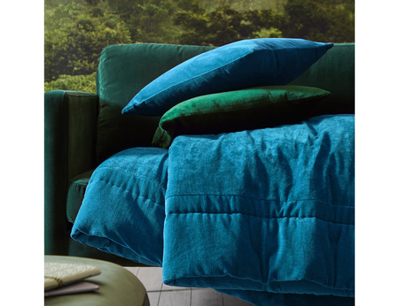 Plaid BYZANCE - Velours de coton