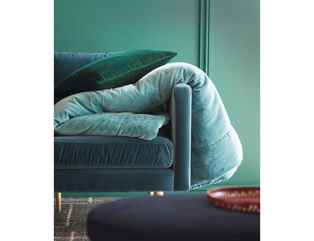 Plaid BYZANCE - Velours de coton