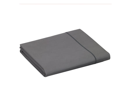 Drap plat Percale de coton - UNI BLANC DES VOSGES