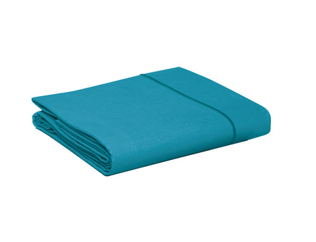 Drap plat Percale de coton - UNI BLANC DES VOSGES