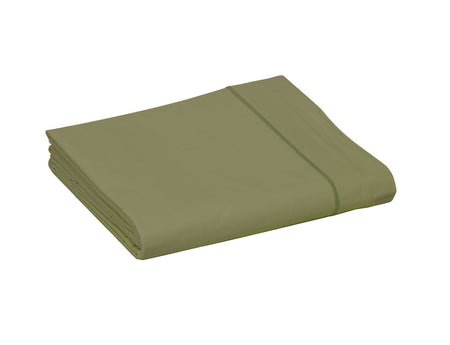 Drap plat Percale de coton - UNI BLANC DES VOSGES