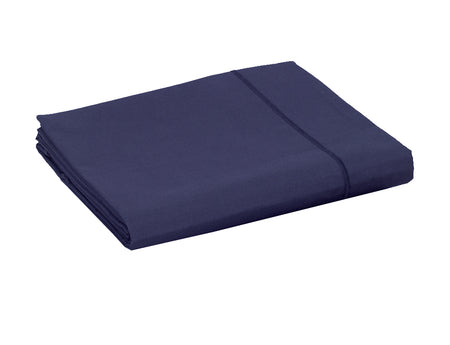 Drap plat Percale de coton - UNI BLANC DES VOSGES