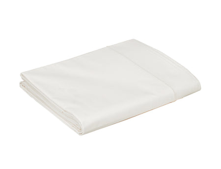 Drap plat Percale de coton - UNI BLANC DES VOSGES