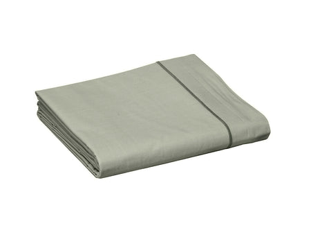 Drap plat Percale de coton - UNI BLANC DES VOSGES