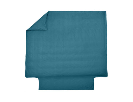 Housse de couette Percale de coton - UNI BLANC DES VOSGES