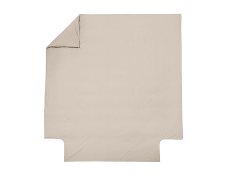 Housse de couette Percale de coton - UNI BLANC DES VOSGES