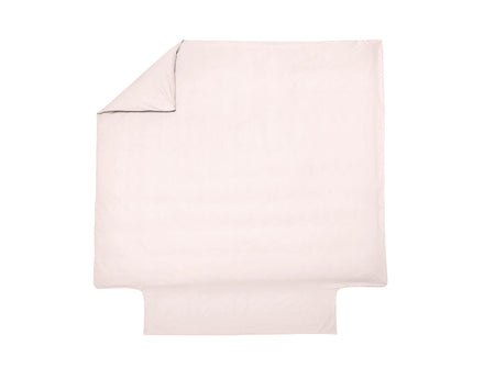 Housse de couette Percale de coton - UNI BLANC DES VOSGES