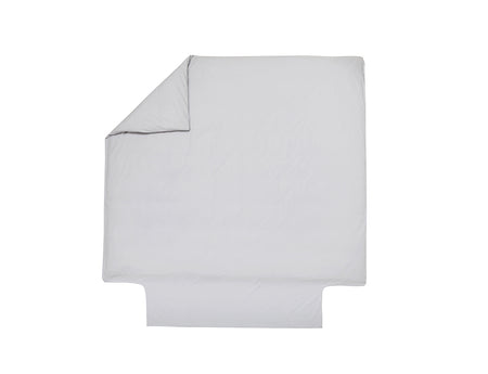 Housse de couette Percale de coton - UNI BLANC DES VOSGES