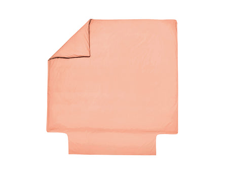 Housse de couette Percale de coton - UNI BLANC DES VOSGES