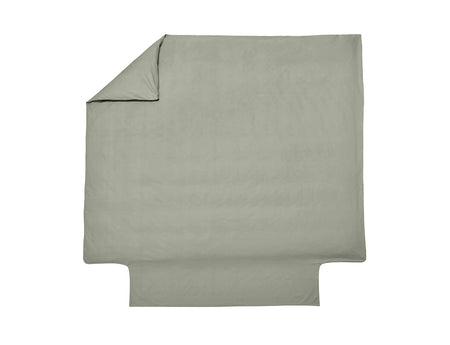 Housse de couette Percale de coton - UNI BLANC DES VOSGES