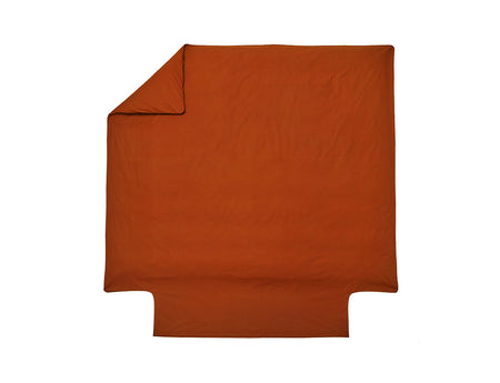 Housse de couette Percale de coton - UNI BLANC DES VOSGES