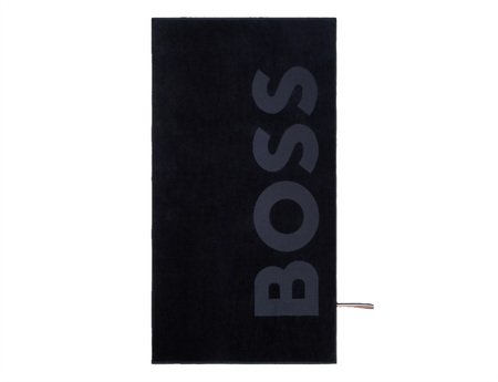Drap de plage Velours de coton - ZUMA Black