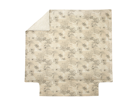 Housse de couette Percale de coton - CARNET DE VOYAGE Sable