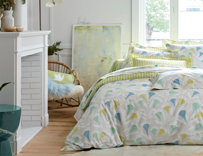 NOUKKU FLORE Tilleul - Percale de coton