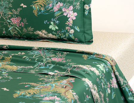 Drap plat Satin de coton - CONTES