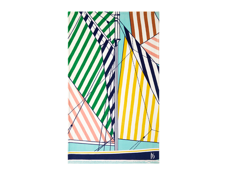 Drap de plage Coton bio - REGATES