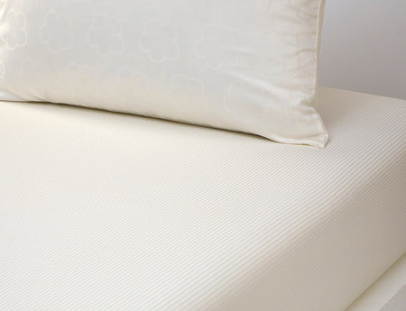 Drap housse K HANADOT Blanc Satin Jacquard - KENZO