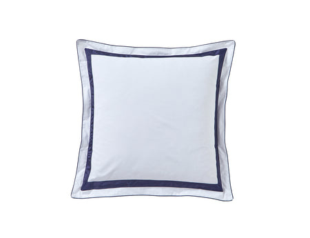Taie d'oreiller Percale - EGERIE Bleu Corinthe