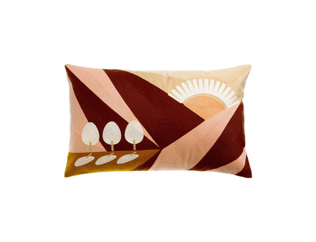 Coussin Brodé Coton - EOL Naturel