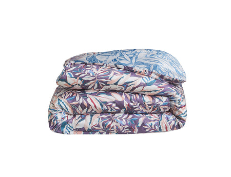 Housse de couette Satin Imprimé - EUPHORIA Améthyste