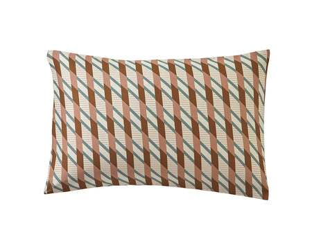 Taie d'oreiller Satin de coton - FUSION Ambre