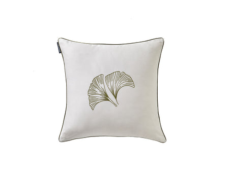 Coussin Satin - GINGKO Olive