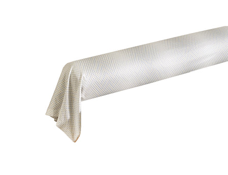 Taie de traversin Satin de coton - GRAVITY Bleu Céleste