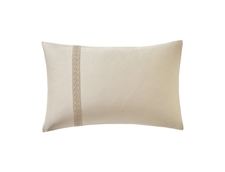 Taie d'oreiller Satin de coton - HERITAGE Chanvre