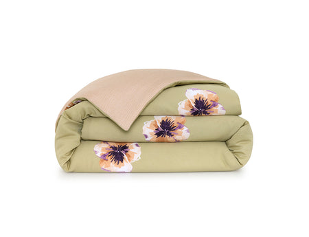 Housse de couette FALBALAS Satin de coton - OLIVIER DESFORGES