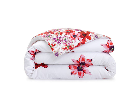 Housse de couette K FLEUR satin de coton - KENZO