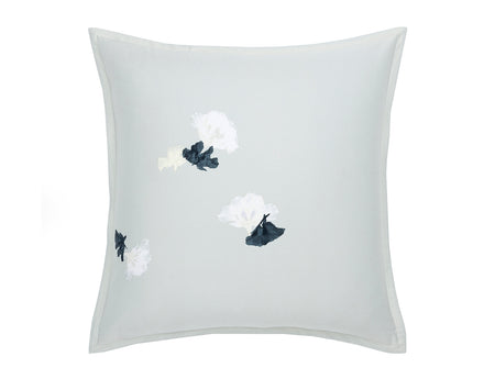 Taie d'oreiller Satin de coton - MOONFLOWER Gris