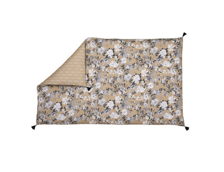 Courtepointe Satin de coton - IMPERIAL Chanvre