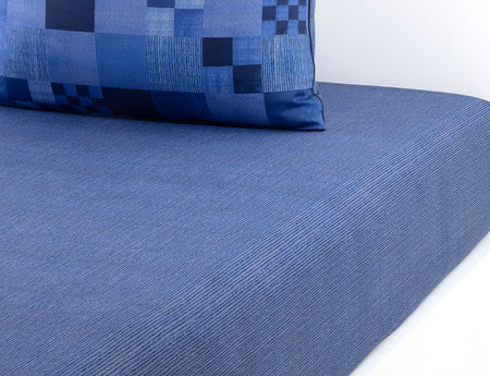 Drap housse Satin de coton - K INDIGO