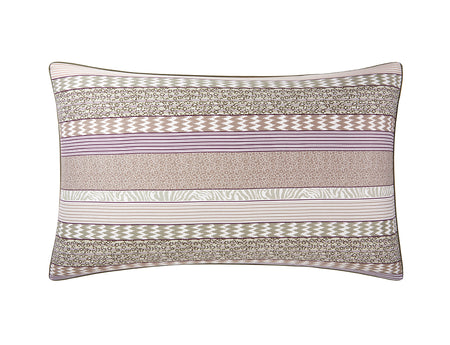 Taie d'oreiller Satin de coton - K STRIPE Beige