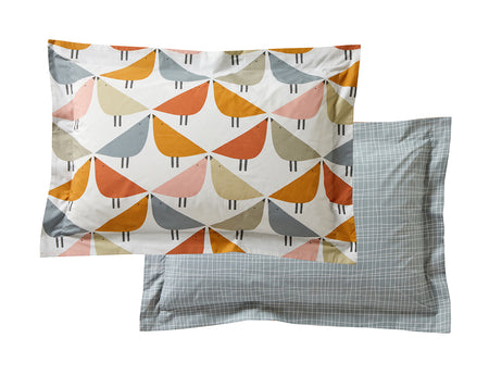 Taie d'oreiller Percale de coton - LINTU Caramel