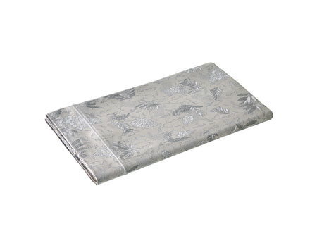 Drap plat Lupins argenté