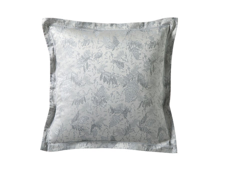 Taie d'oreiller Satin Jacquard - LUPINS Argenté