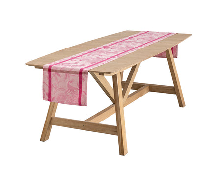 Chemin de table 100% coton - A L'ORANGERIE Magnolia