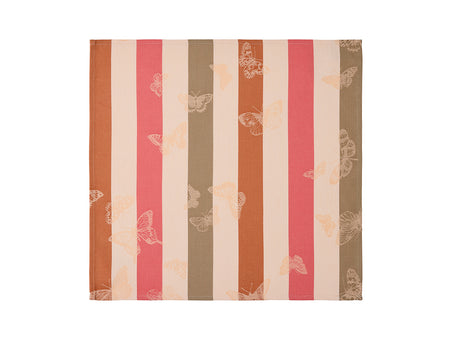 Serviette de table 100% coton - BAL DES PAILLONS Pêche