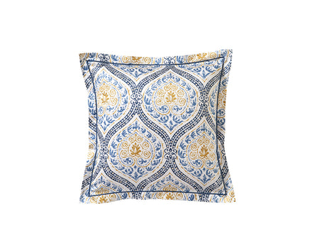 Taie d'oreiller Satin de Coton - MADURAI Curry