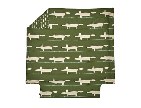 Housse de couette Percale de coton - MR FOX Forêt