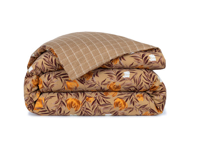 Housse de couette Satin lavé de coton - AURELIA