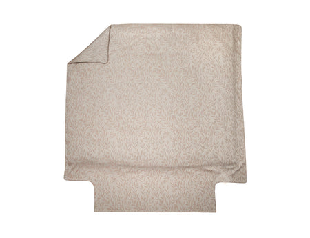 Housse de couette satin jacquard - OSIER Poudre