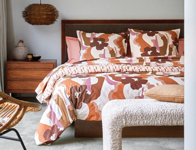 POP Terra cota - Percale de coton