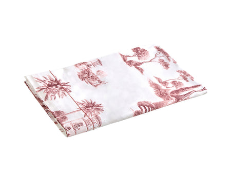 Drap plat Promenade Bois de Rose